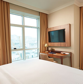 One-Bedroom-Suite-–-Bedroom-with-Panoramic-Haram-View